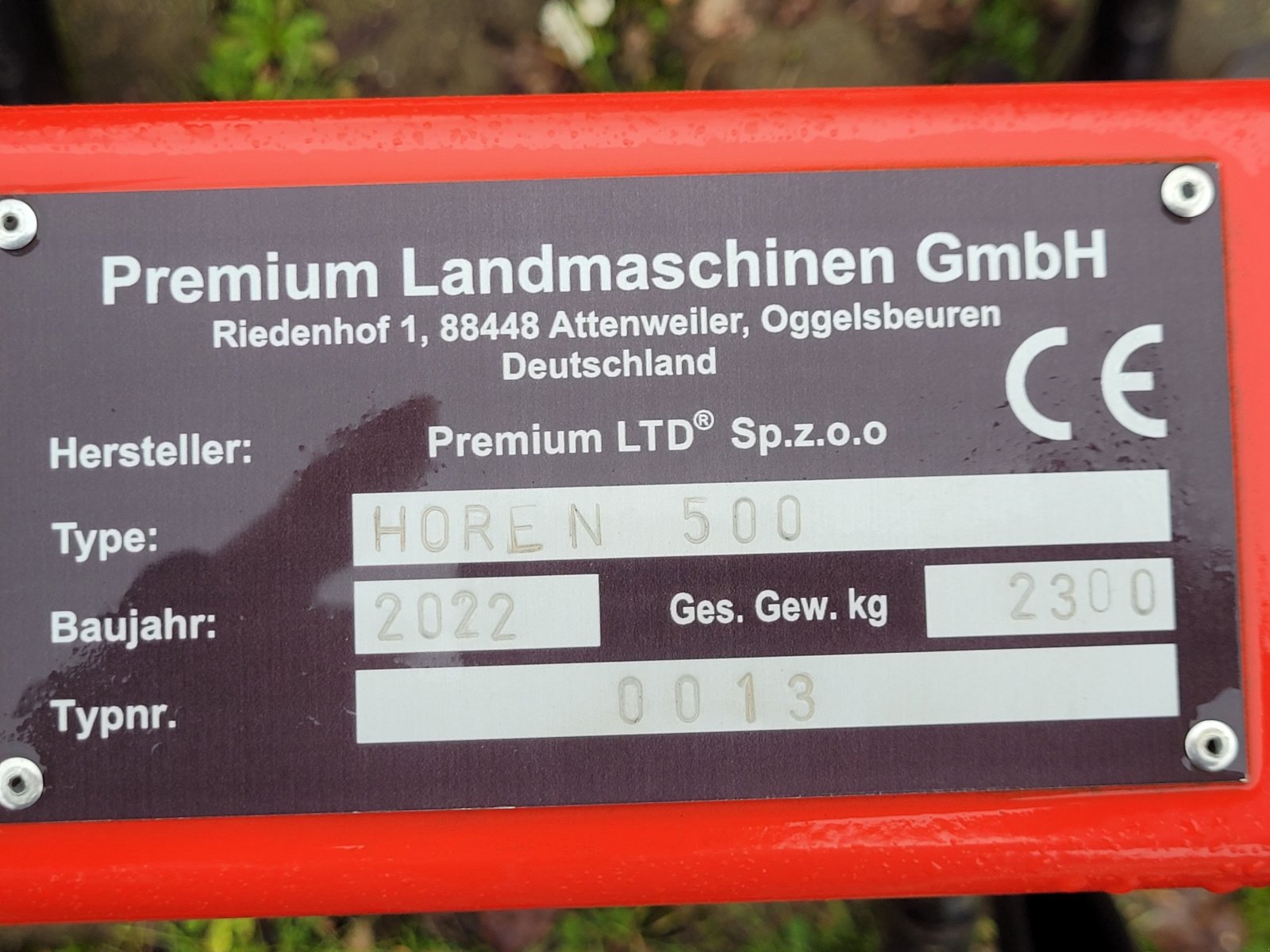 Großfederzinkenegge/Federzinkengrubber des Typs Premium Ltd Horen 500, Neumaschine in Treuchtlingen (Bild 5)