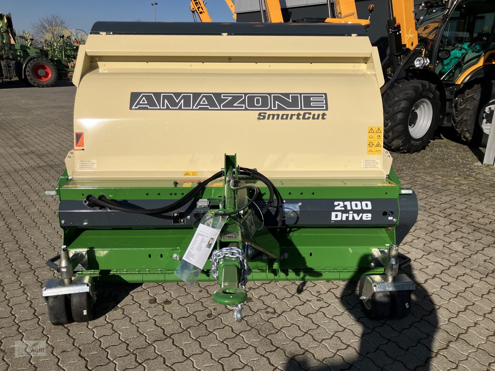 Großflächenmäher des Typs Amazone Grasshopper SmartCut GHS Drive 2100, Neumaschine in Vöhringen (Bild 5)