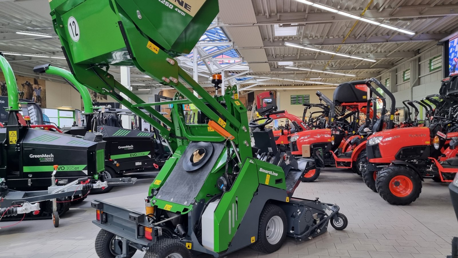 Großflächenmäher des Typs Amazone Profihopper 1250 4WDi, Neumaschine in Olpe (Bild 14)