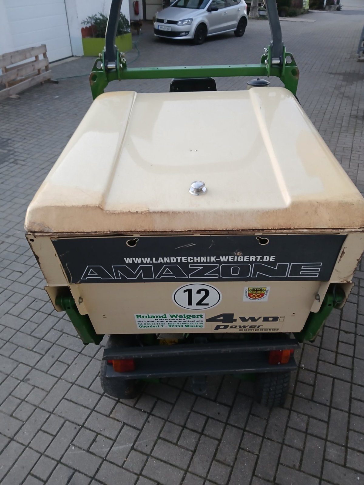 Großflächenmäher типа Amazone Profihopper PH 125, Gebrauchtmaschine в Seubersdorf-Wissing (Фотография 5)