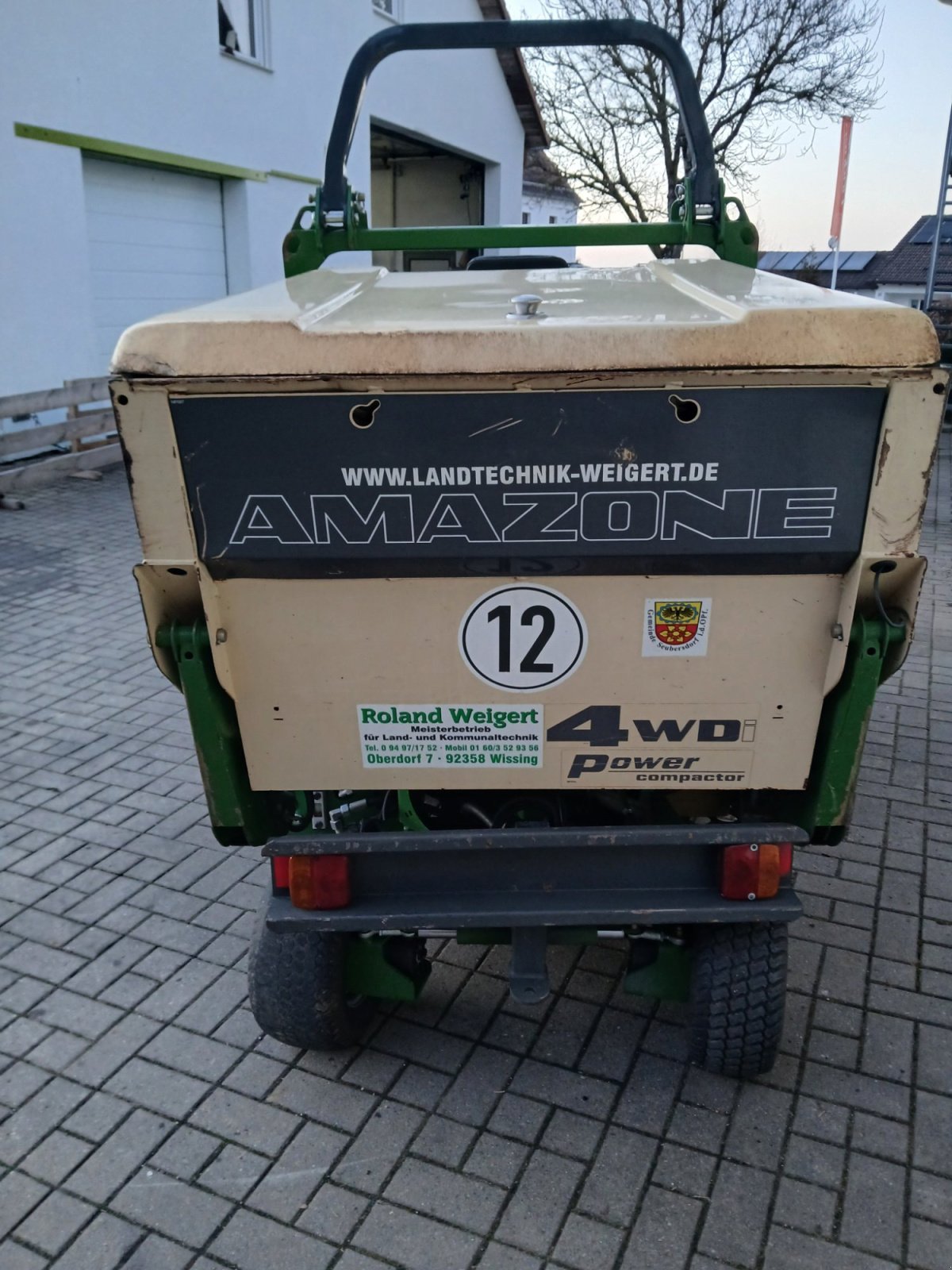 Großflächenmäher типа Amazone Profihopper PH 125, Gebrauchtmaschine в Seubersdorf-Wissing (Фотография 7)