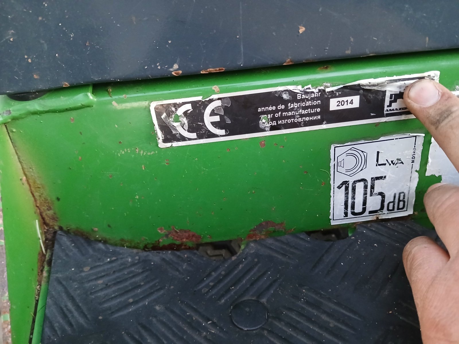 Großflächenmäher типа Amazone Profihopper PH 125, Gebrauchtmaschine в Seubersdorf-Wissing (Фотография 14)