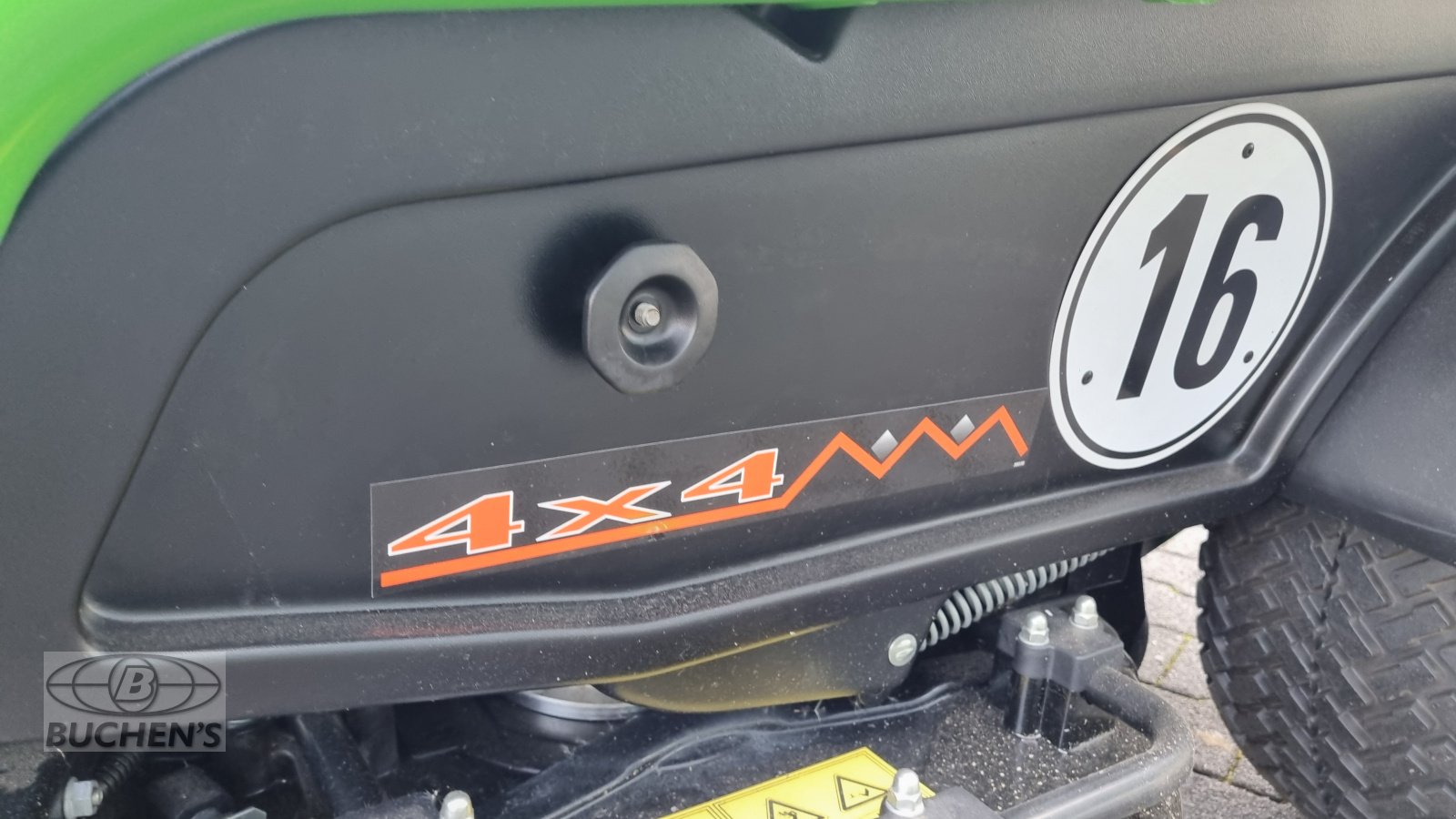 Großflächenmäher des Typs Etesia H124 DX Allrad Hochentleerung, Neumaschine in Olpe (Bild 13)