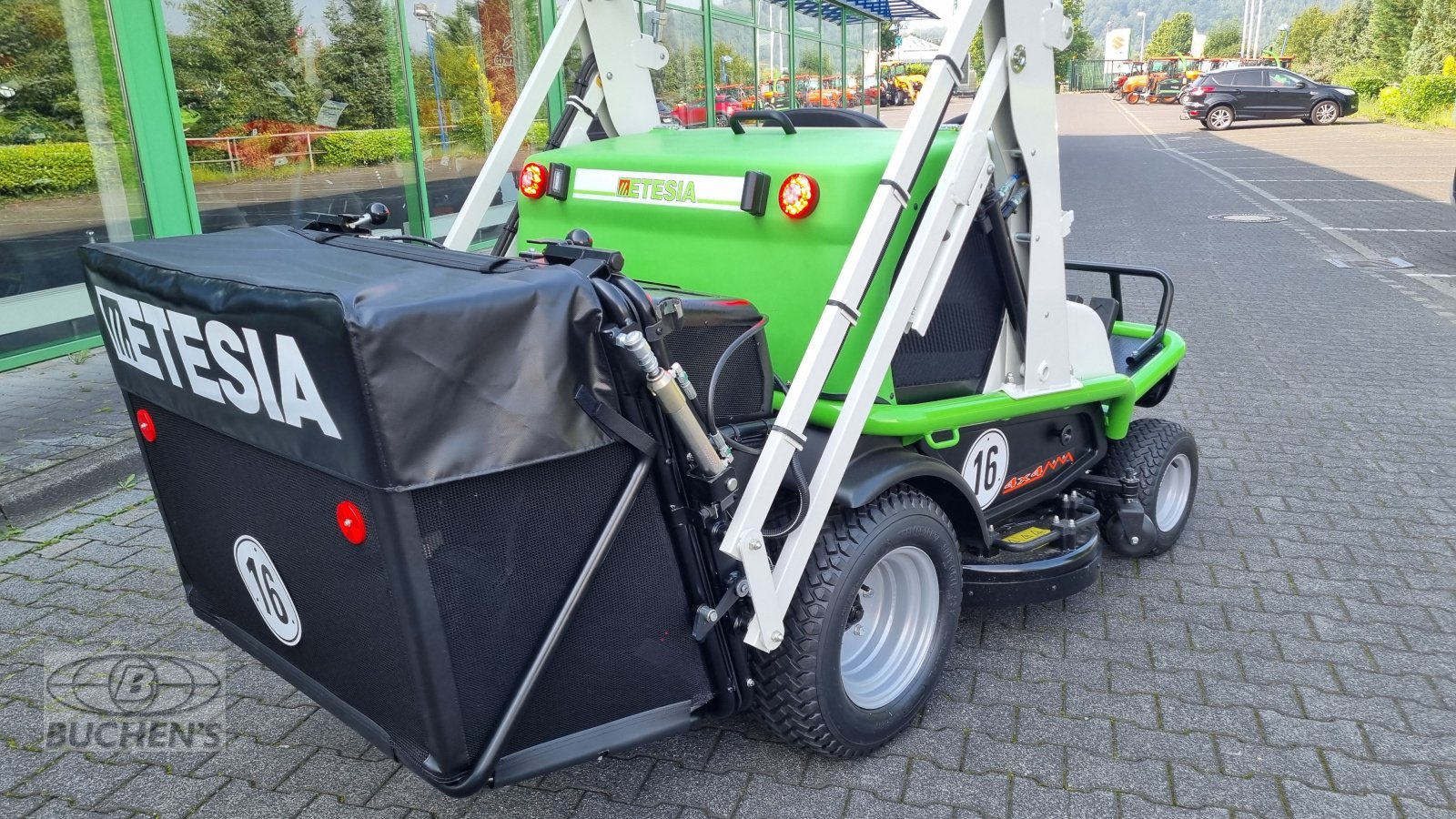 Großflächenmäher des Typs Etesia H124 DX Allrad Hochentleerung, Neumaschine in Olpe (Bild 15)