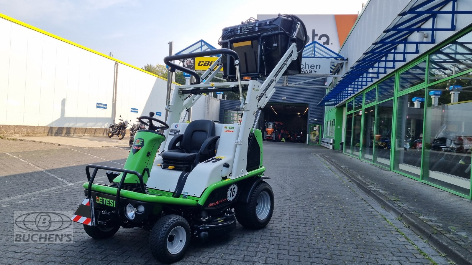 Großflächenmäher des Typs Etesia H124 DX Allrad Hochentleerung, Neumaschine in Olpe (Bild 16)