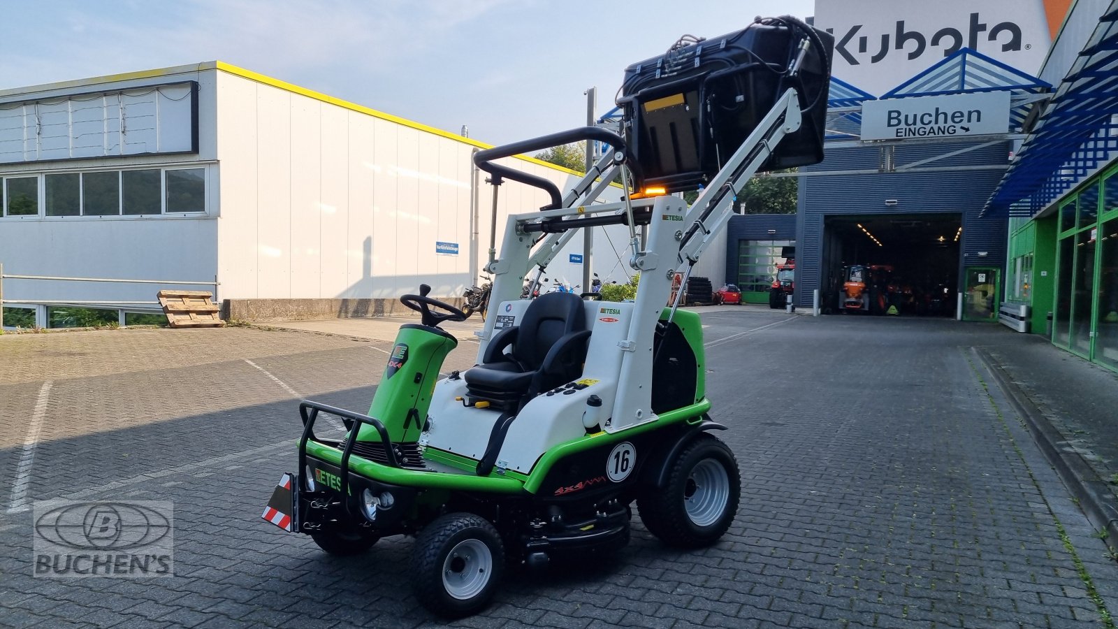 Großflächenmäher des Typs Etesia H124 DX Allrad Hochentleerung, Neumaschine in Olpe (Bild 17)