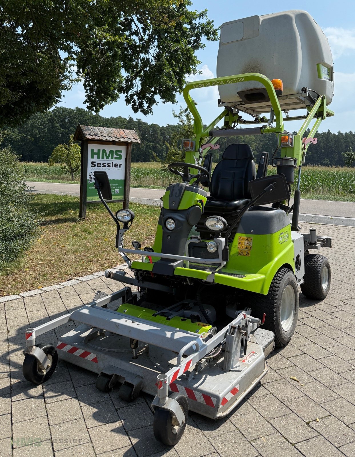 Großflächenmäher typu Grillo FD 13.09, Gebrauchtmaschine v Weidenbach (Obrázek 1)