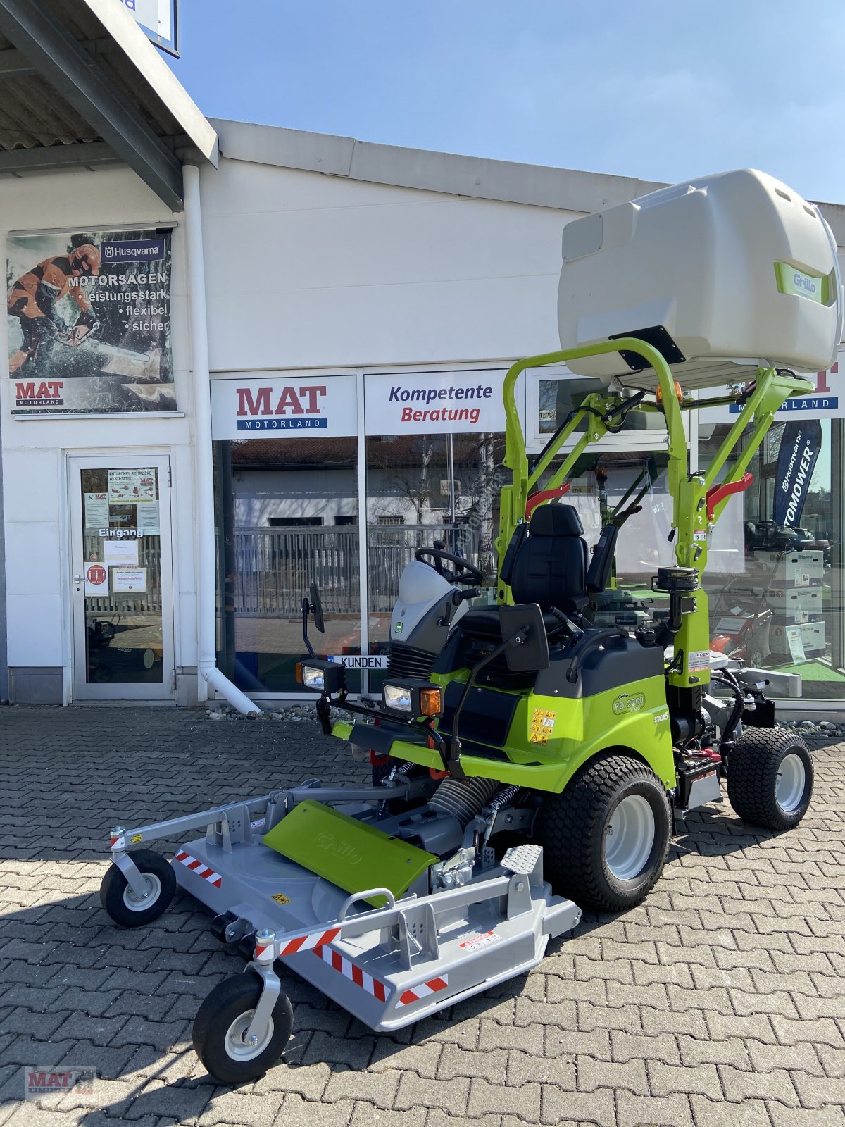 Großflächenmäher tip Grillo FD 2200, Neumaschine in Waldkraiburg (Poză 3)