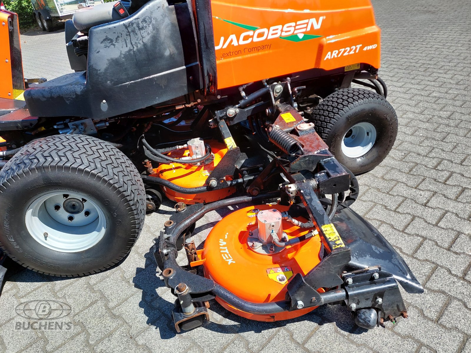 Großflächenmäher tip Jacobsen AR722T, Gebrauchtmaschine in Olpe (Poză 5)