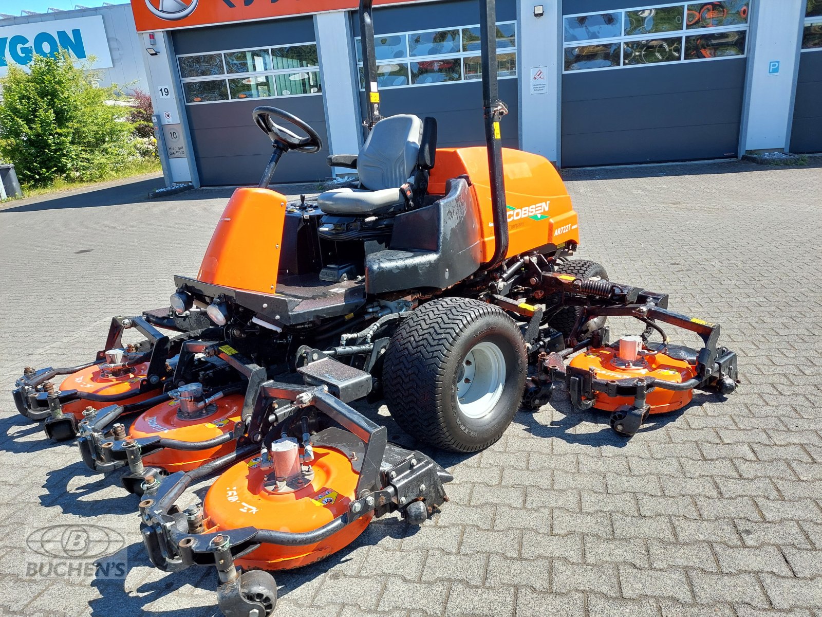 Großflächenmäher tip Jacobsen AR722T, Gebrauchtmaschine in Olpe (Poză 9)