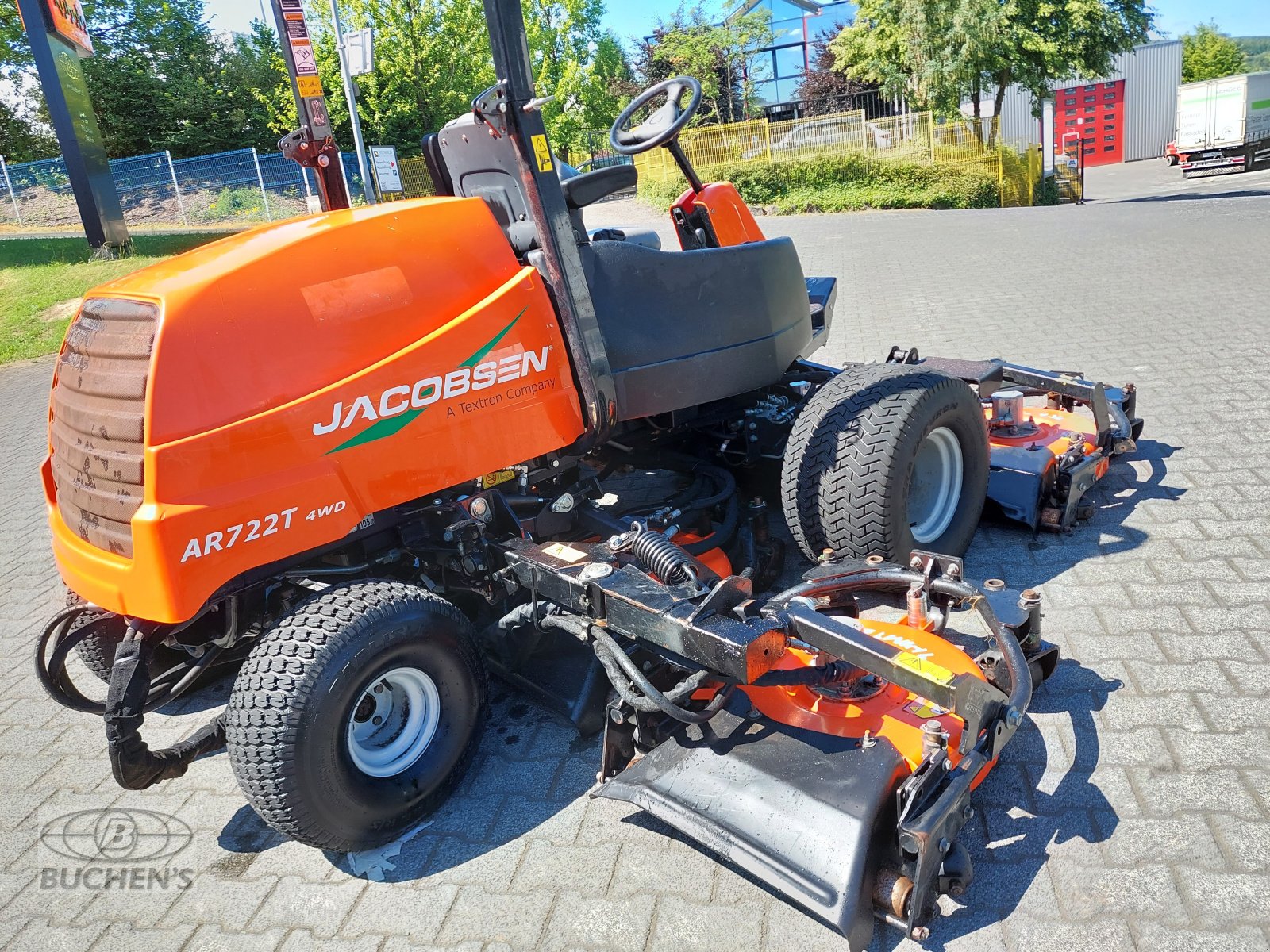 Großflächenmäher tip Jacobsen AR722T, Gebrauchtmaschine in Olpe (Poză 11)