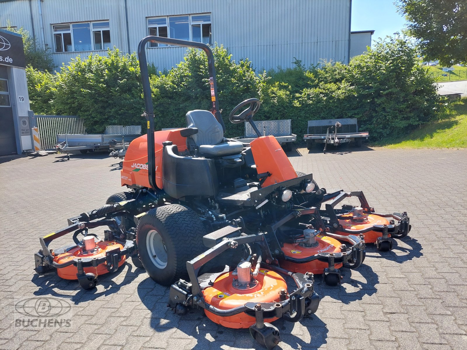 Großflächenmäher tip Jacobsen AR722T, Gebrauchtmaschine in Olpe (Poză 12)