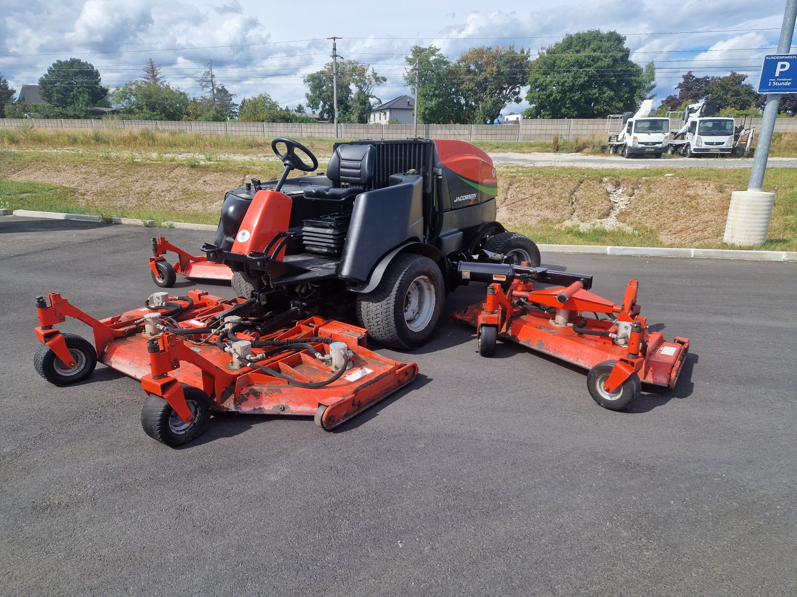 Großflächenmäher typu Jacobsen HR 9016 4WD, Gebrauchtmaschine v Bad Fischau (Obrázek 1)