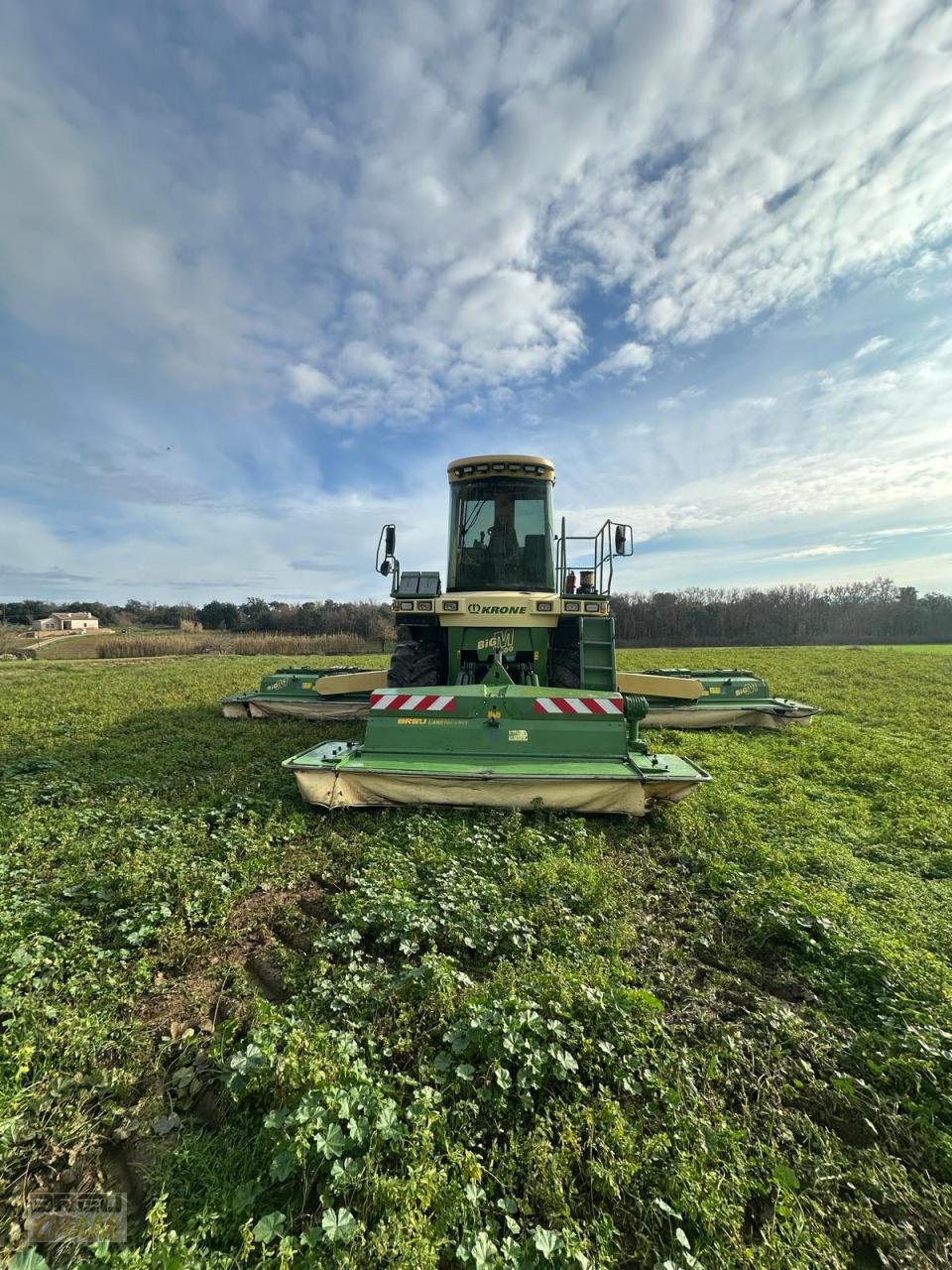 Großflächenmäher des Typs Krone Big M 400, Gebrauchtmaschine in Cham (Bild 3)