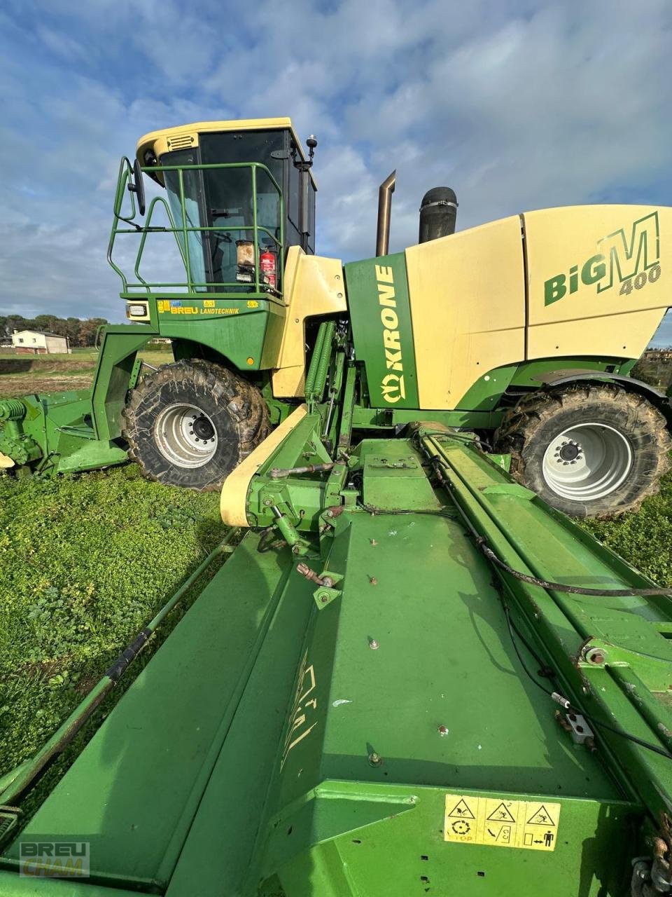Großflächenmäher des Typs Krone Big M 400, Gebrauchtmaschine in Cham (Bild 8)