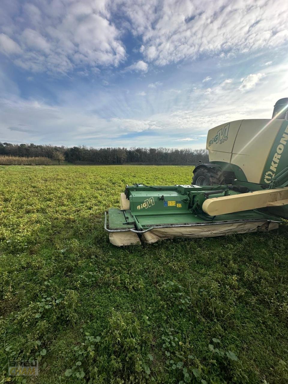 Großflächenmäher des Typs Krone Big M 400, Gebrauchtmaschine in Cham (Bild 10)