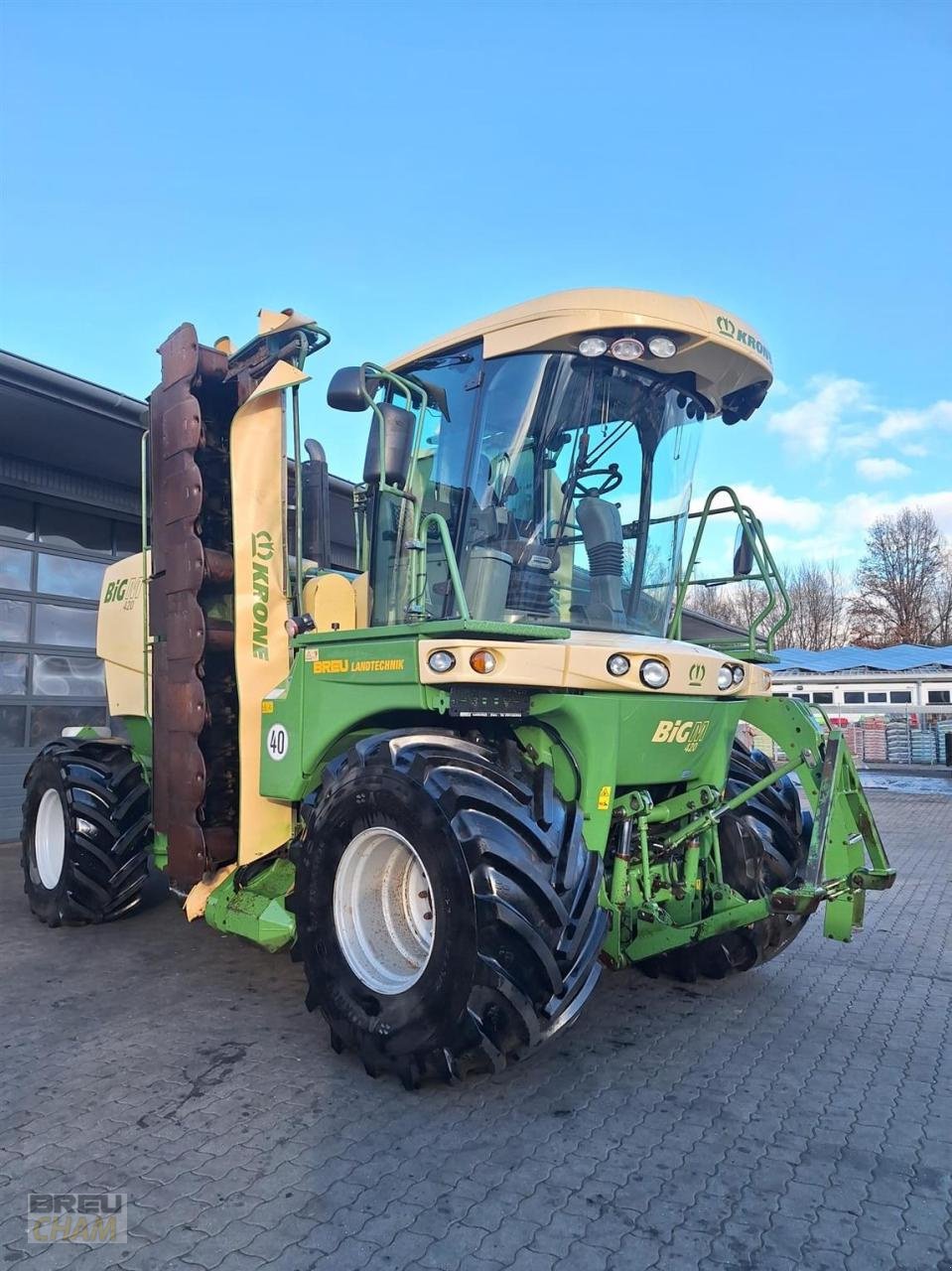 Großflächenmäher типа Krone Big M 420 CV, Gebrauchtmaschine в Cham (Фотография 1)