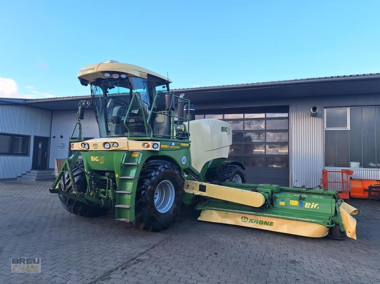 Großflächenmäher типа Krone Big M 420 CV, Gebrauchtmaschine в Cham (Фотография 3)