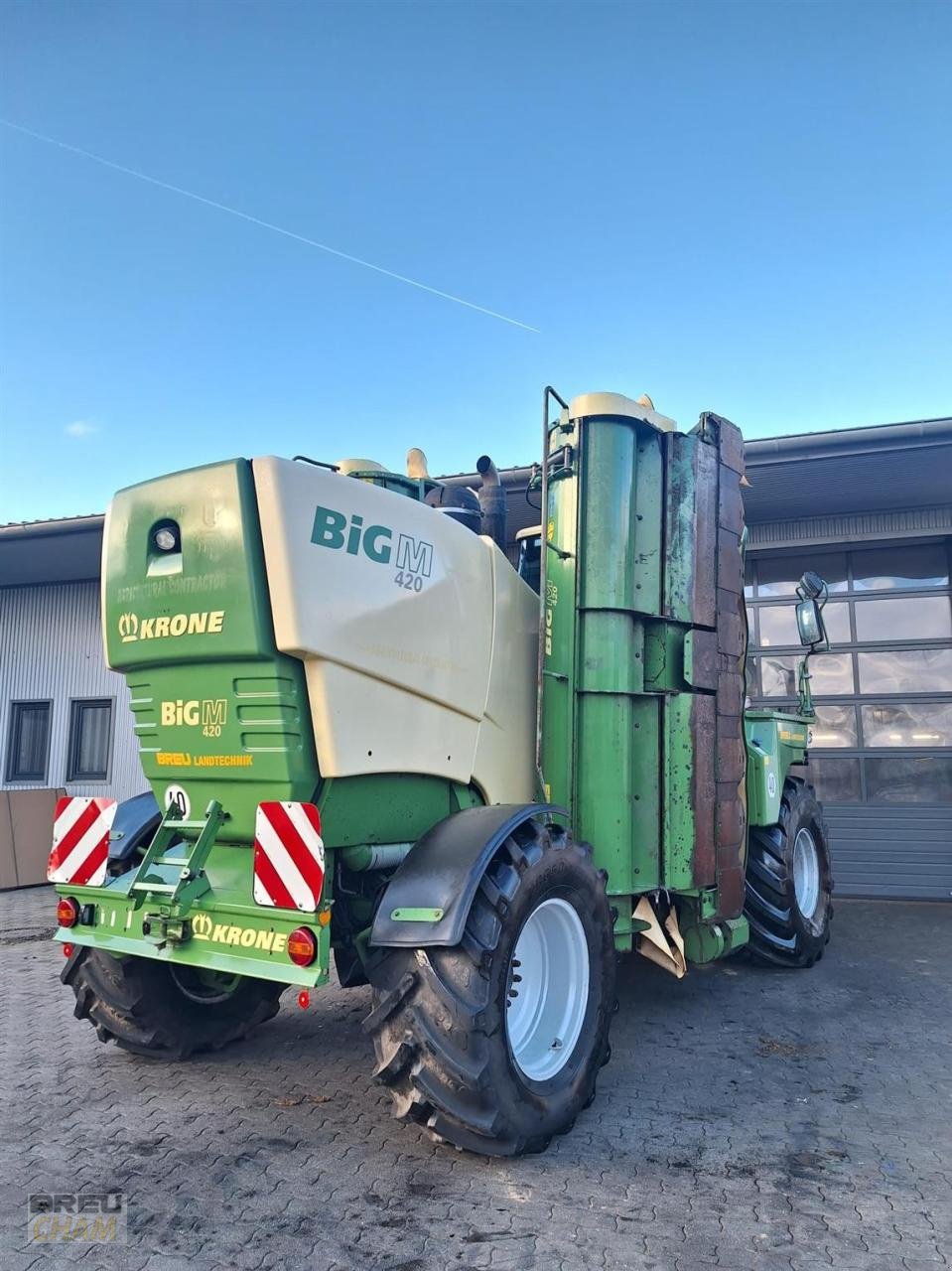 Großflächenmäher типа Krone Big M 420 CV, Gebrauchtmaschine в Cham (Фотография 4)