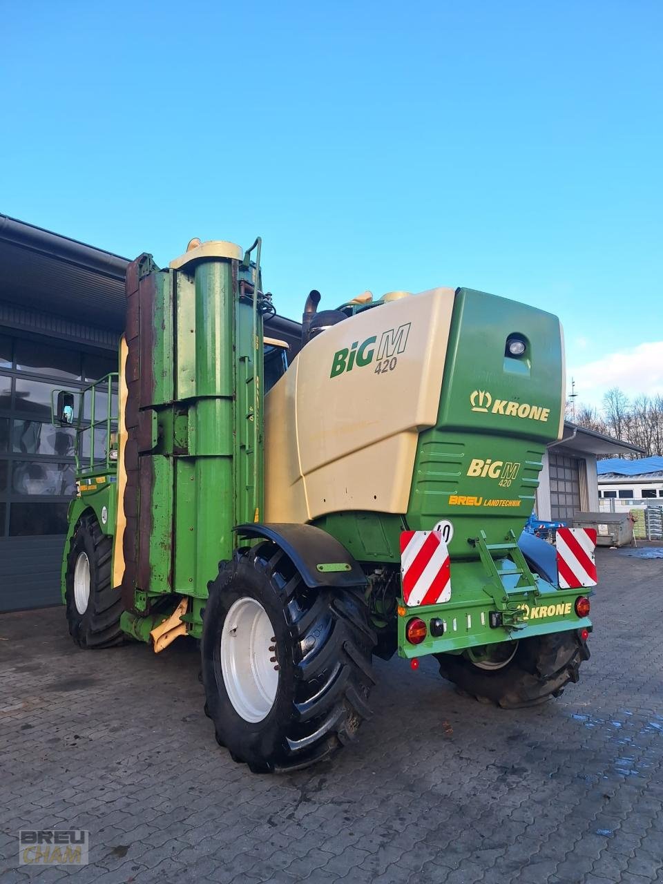 Großflächenmäher типа Krone Big M 420 CV, Gebrauchtmaschine в Cham (Фотография 5)