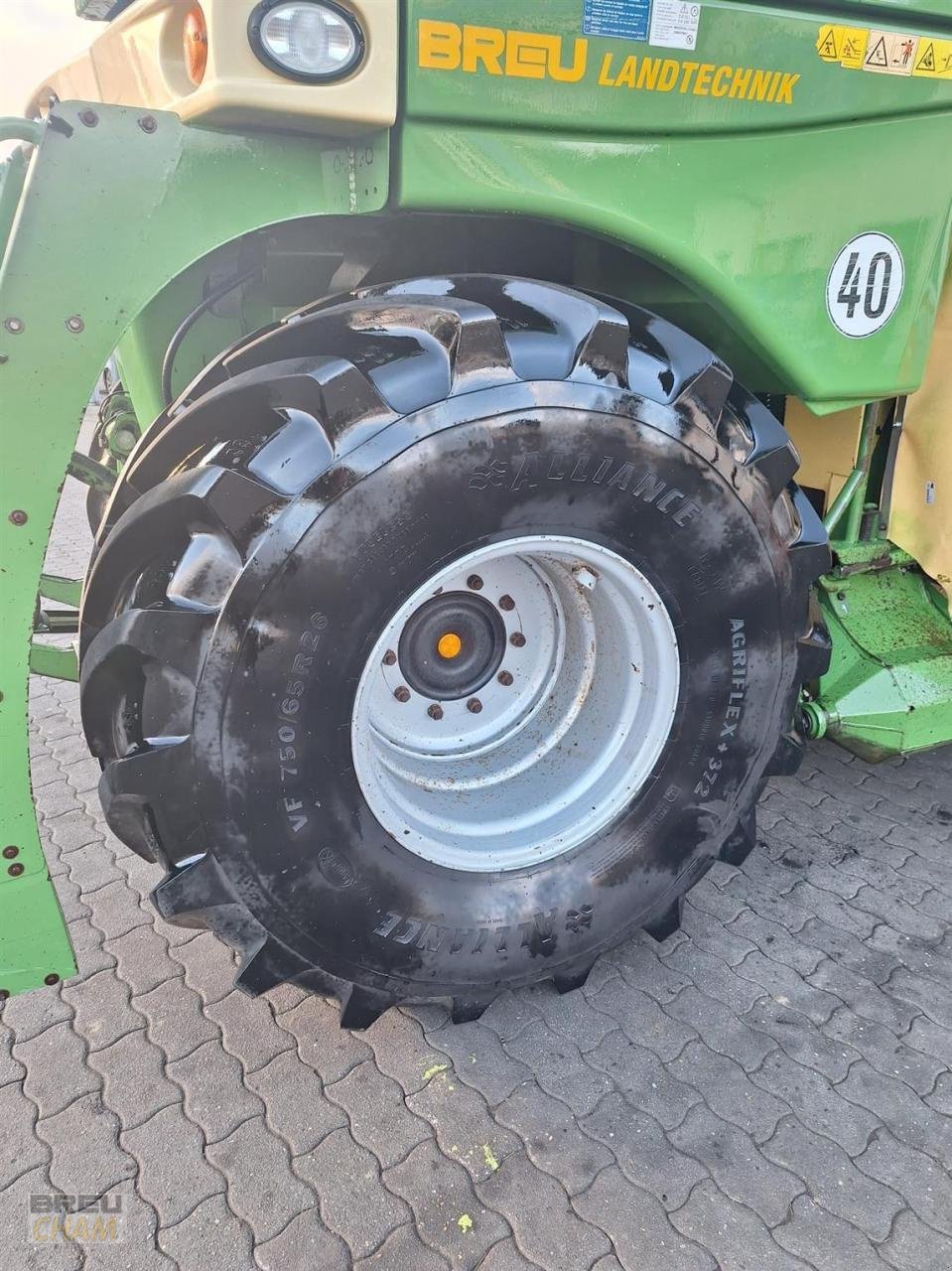 Großflächenmäher типа Krone Big M 420 CV, Gebrauchtmaschine в Cham (Фотография 9)