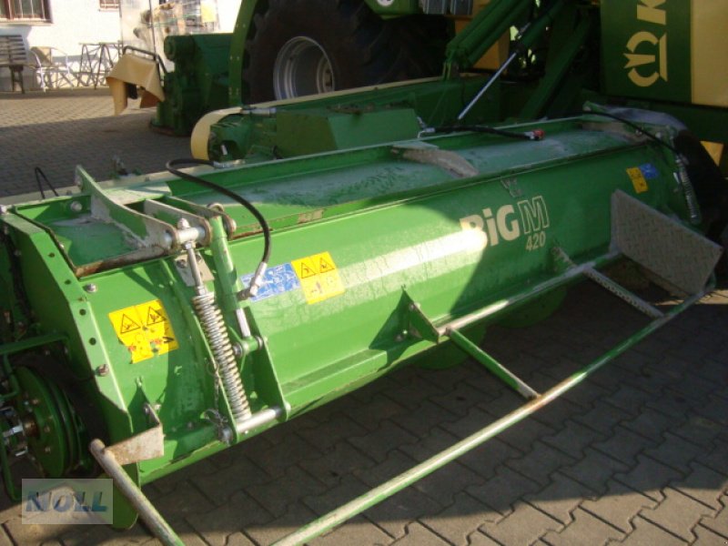 Großflächenmäher des Typs Krone Big M 420 CV, Gebrauchtmaschine in Euernbach (Bild 15)