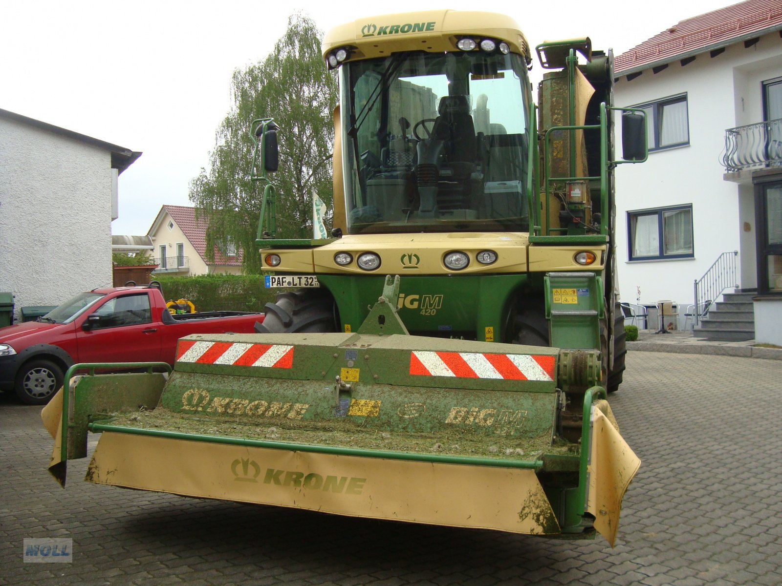 Großflächenmäher des Typs Krone Big M 420 CV, Gebrauchtmaschine in Euernbach (Bild 11)