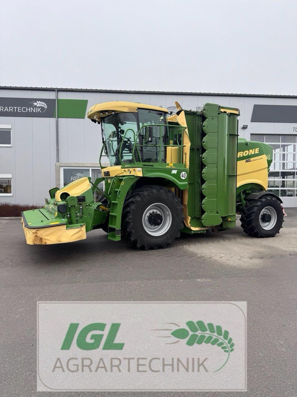 Großflächenmäher tipa Krone BiG M 450 CV (Stufe 4f)(BM105-14), Gebrauchtmaschine u Nabburg (Slika 1)