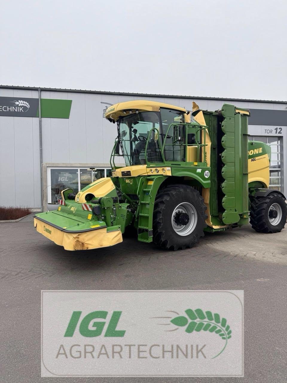 Großflächenmäher tipa Krone BiG M 450 CV (Stufe 4f)(BM105-14), Gebrauchtmaschine u Nabburg (Slika 2)