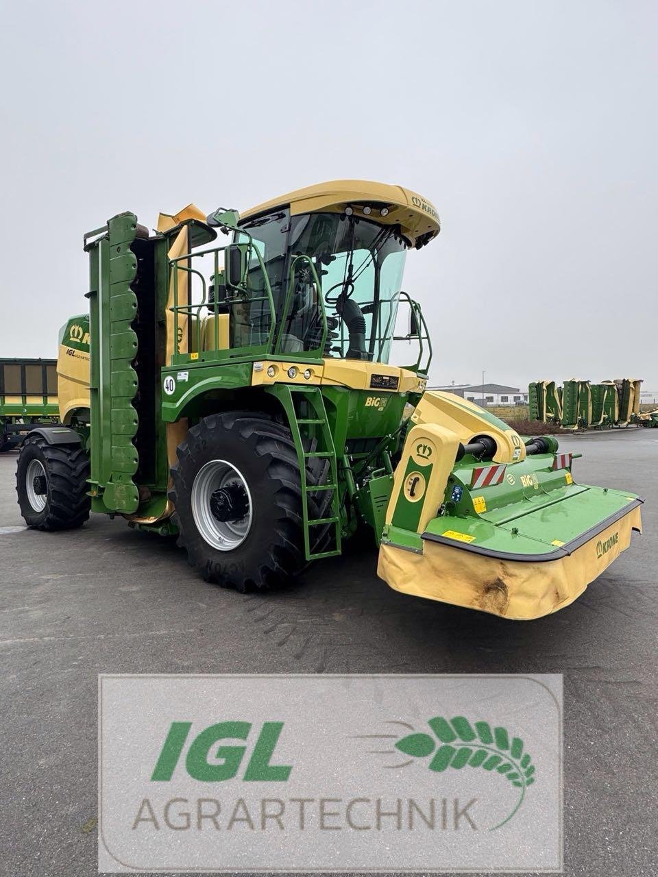 Großflächenmäher tipa Krone BiG M 450 CV (Stufe 4f)(BM105-14), Gebrauchtmaschine u Nabburg (Slika 5)