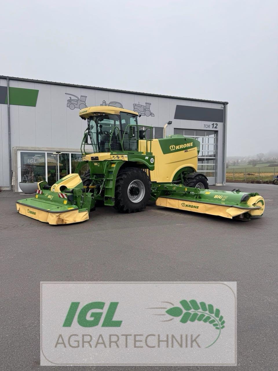 Großflächenmäher tipa Krone BiG M 450 CV (Stufe 4f)(BM105-14), Gebrauchtmaschine u Nabburg (Slika 7)