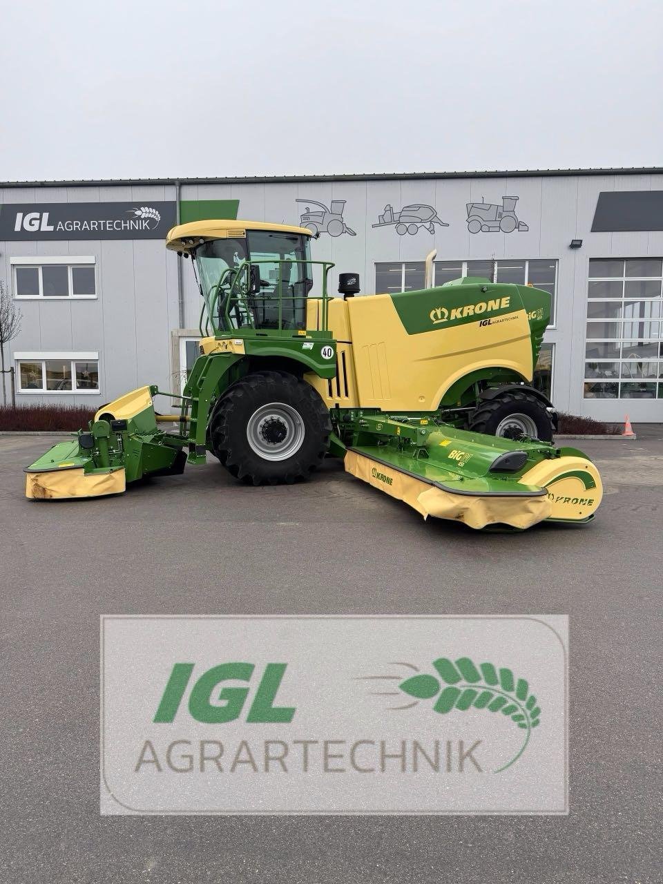 Großflächenmäher tipa Krone BiG M 450 CV (Stufe 4f)(BM105-14), Gebrauchtmaschine u Nabburg (Slika 9)