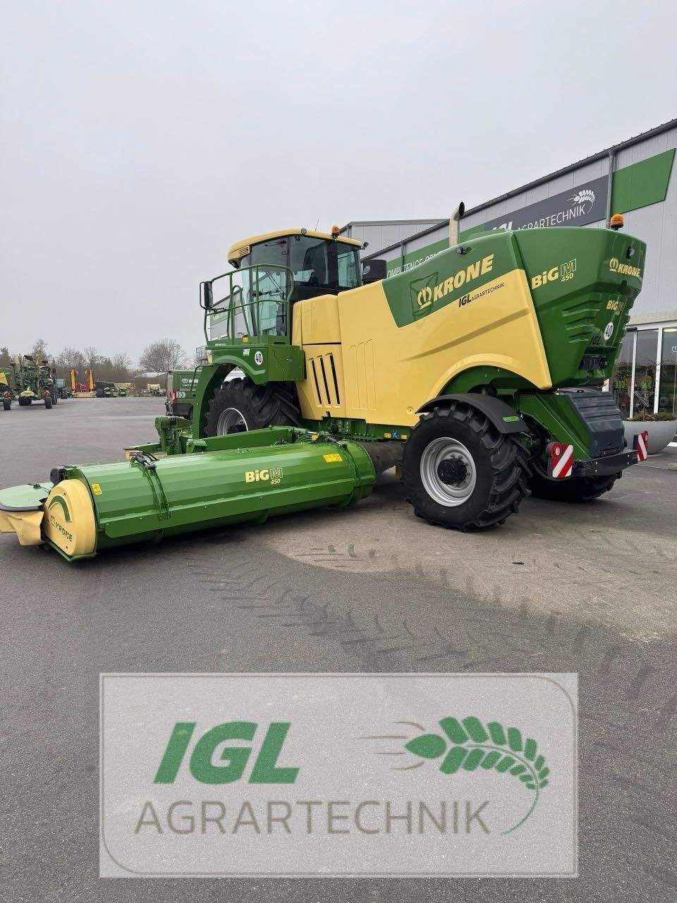 Großflächenmäher tipa Krone BiG M 450 CV (Stufe 4f)(BM105-14), Gebrauchtmaschine u Nabburg (Slika 11)