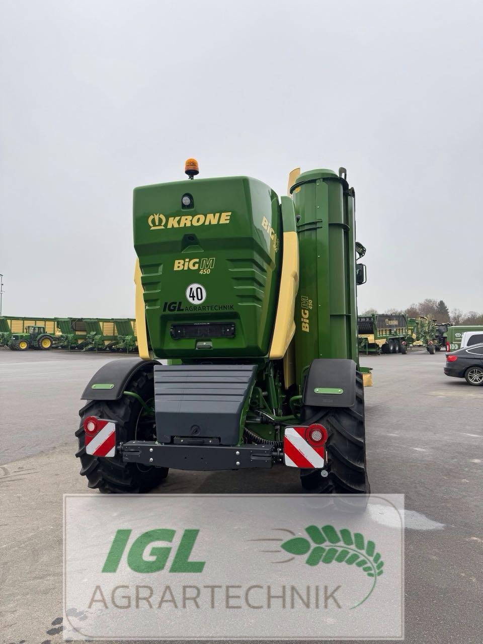 Großflächenmäher tipa Krone BiG M 450 CV (Stufe 4f)(BM105-14), Gebrauchtmaschine u Nabburg (Slika 13)