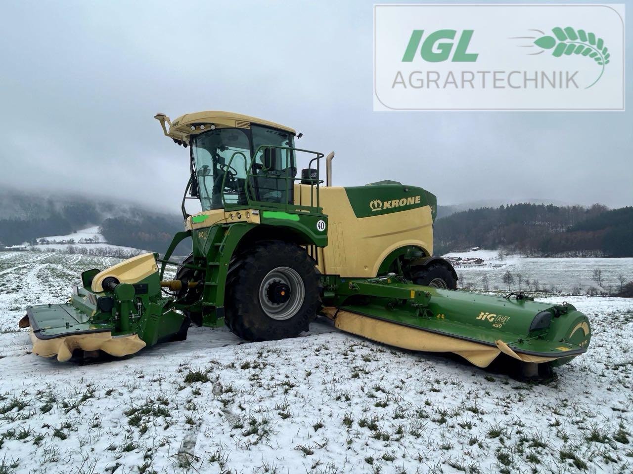 Großflächenmäher tipa Krone BiG M 450 CV (Stufe V) (BM105-24), Gebrauchtmaschine u Nabburg (Slika 1)