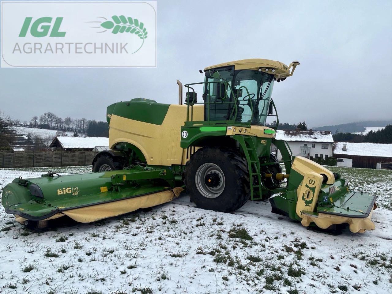 Großflächenmäher tipa Krone BiG M 450 CV (Stufe V) (BM105-24), Gebrauchtmaschine u Nabburg (Slika 8)