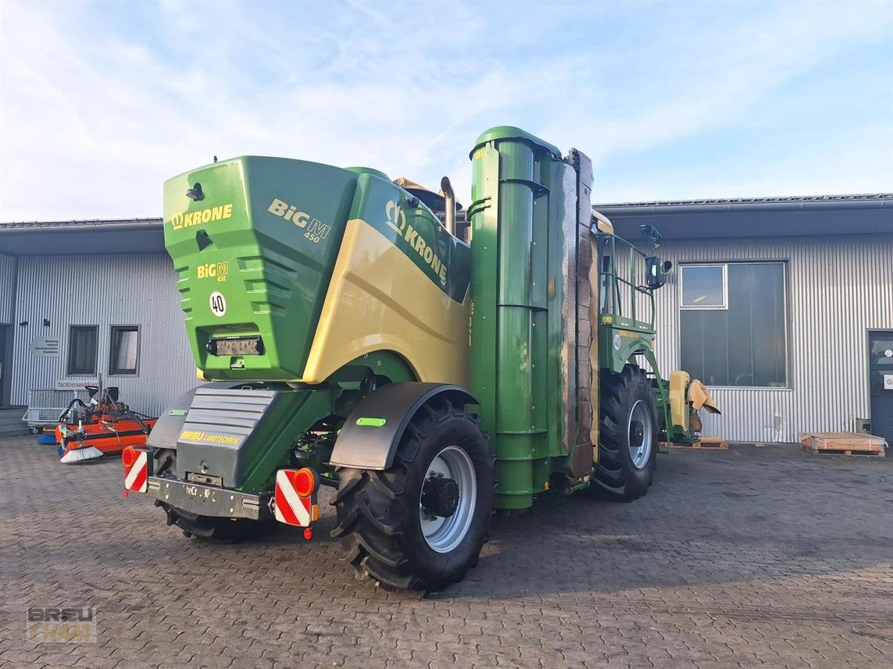 Großflächenmäher a típus Krone Big M 450 CV, Neumaschine ekkor: Cham (Kép 4)