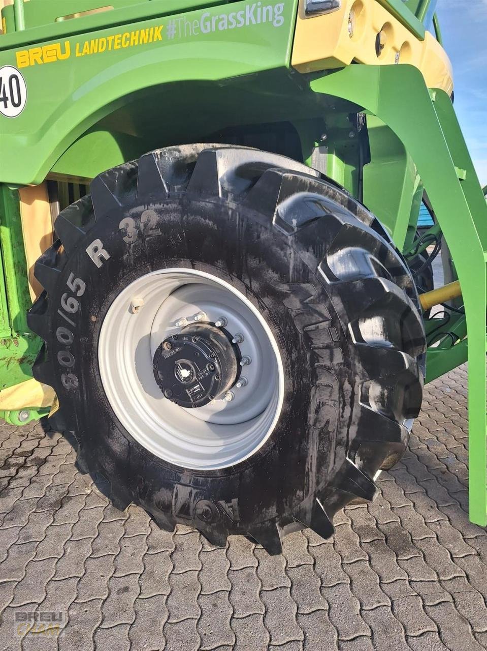 Großflächenmäher a típus Krone Big M 450 CV, Neumaschine ekkor: Cham (Kép 8)