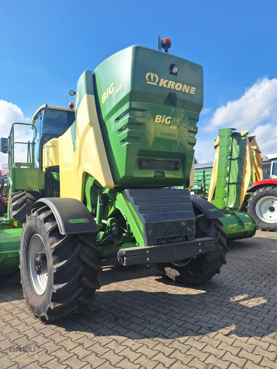 Großflächenmäher za tip Krone Big M 450 CV, Gebrauchtmaschine u Cham (Slika 7)