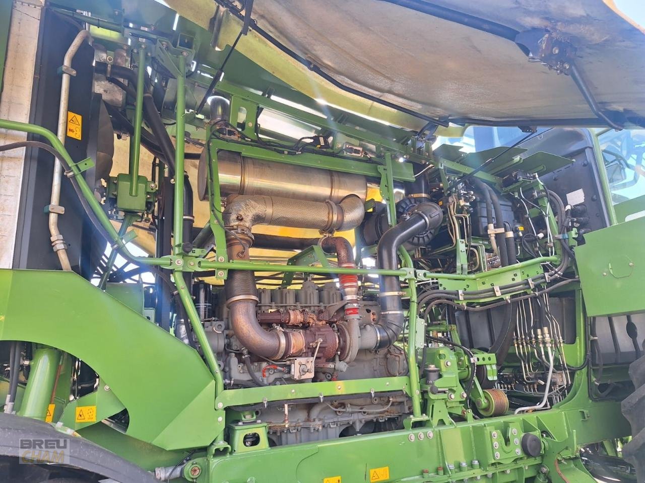Großflächenmäher Türe ait Krone Big M 450 CV, Gebrauchtmaschine içinde Cham (resim 11)