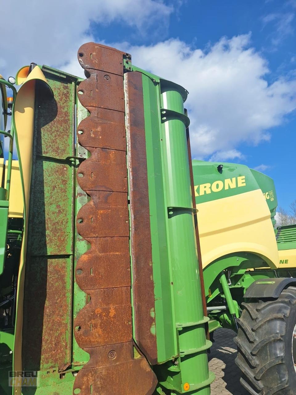 Großflächenmäher Türe ait Krone Big M 450 CV, Gebrauchtmaschine içinde Cham (resim 22)