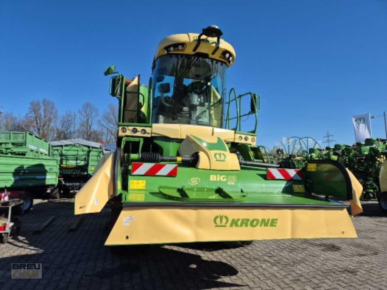 Großflächenmäher Türe ait Krone Big M 450 CV, Gebrauchtmaschine içinde Cham (resim 23)