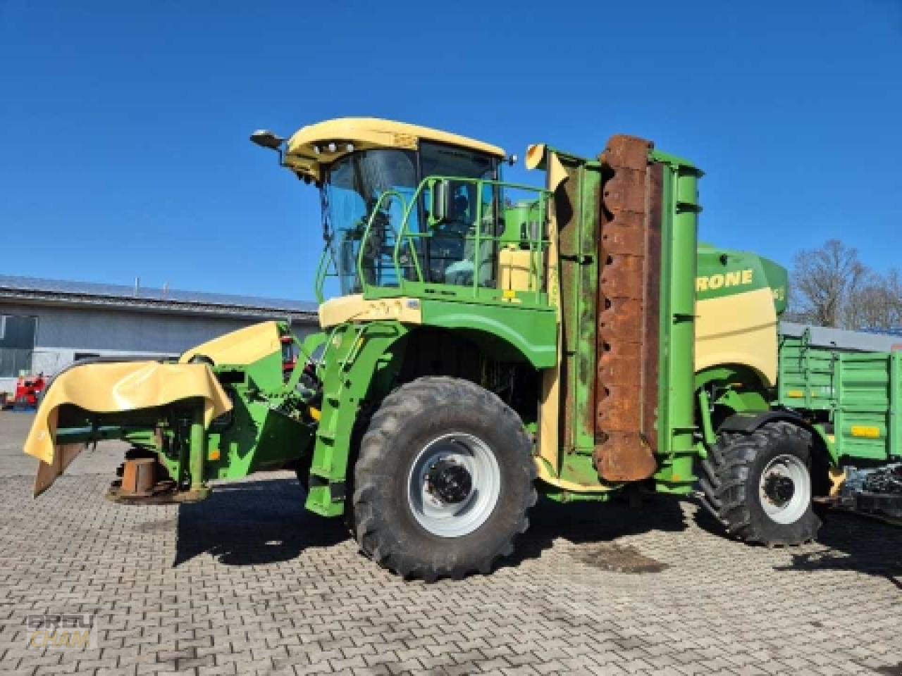 Großflächenmäher Türe ait Krone Big M 450 CV, Gebrauchtmaschine içinde Cham (resim 24)