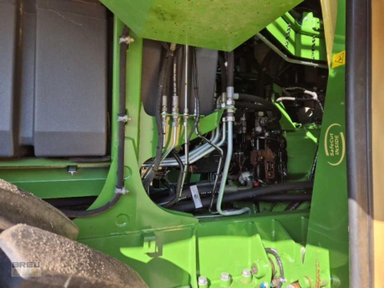 Großflächenmäher Türe ait Krone Big M 450 CV, Gebrauchtmaschine içinde Cham (resim 25)