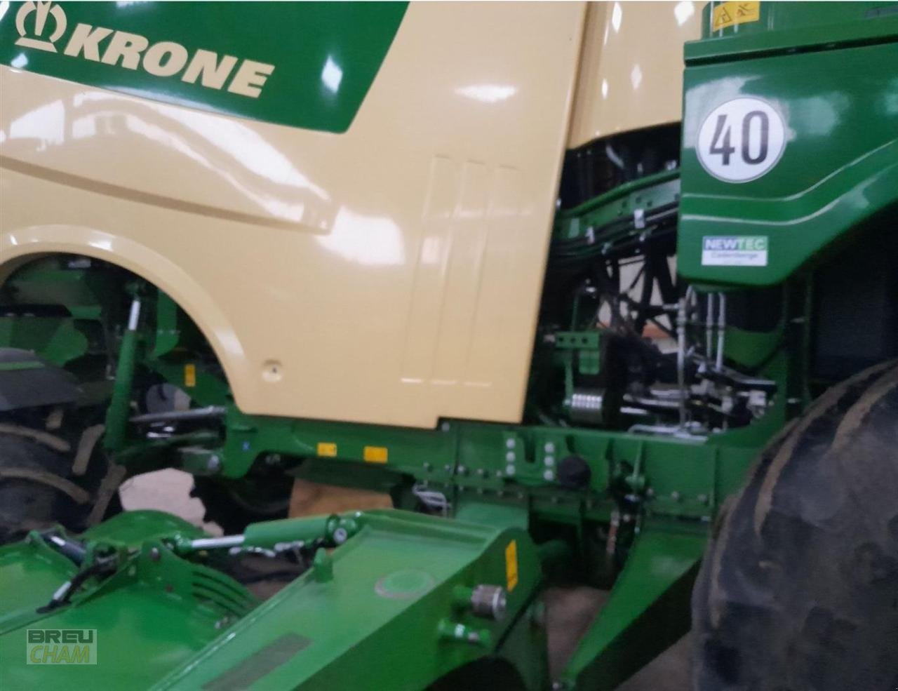 Großflächenmäher του τύπου Krone Big M 450 CV, Gebrauchtmaschine σε Cham (Φωτογραφία 4)