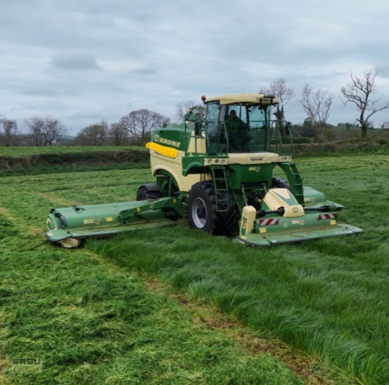 Großflächenmäher a típus Krone Big M 450, Gebrauchtmaschine ekkor: Cham (Kép 4)