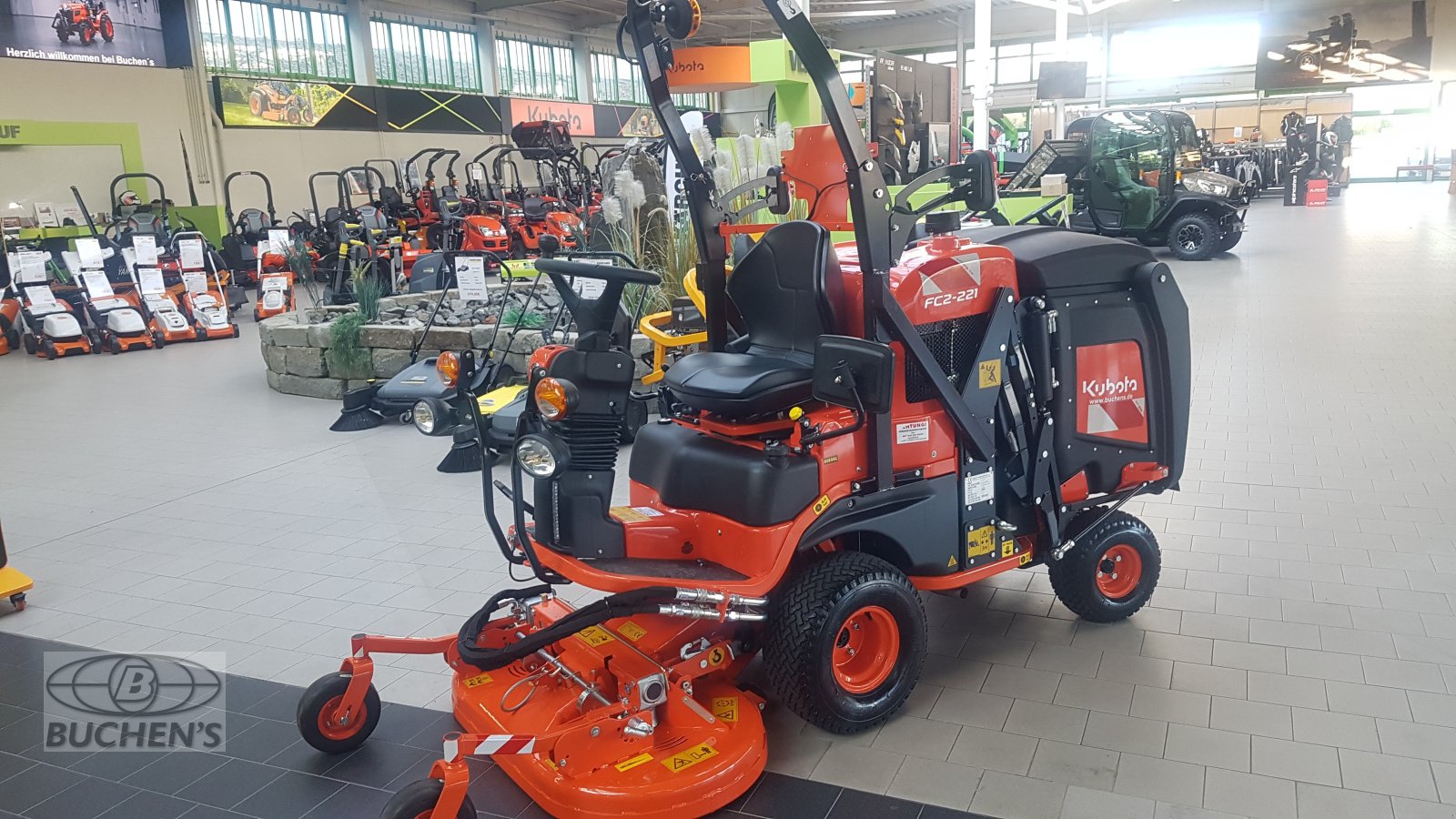 Großflächenmäher des Typs Kubota FC2-221 Allrad incl STVZO, Neumaschine in Olpe (Bild 8)