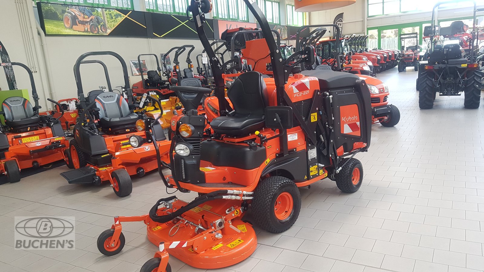 Großflächenmäher des Typs Kubota FC2-221 Allrad incl STVZO, Neumaschine in Olpe (Bild 5)