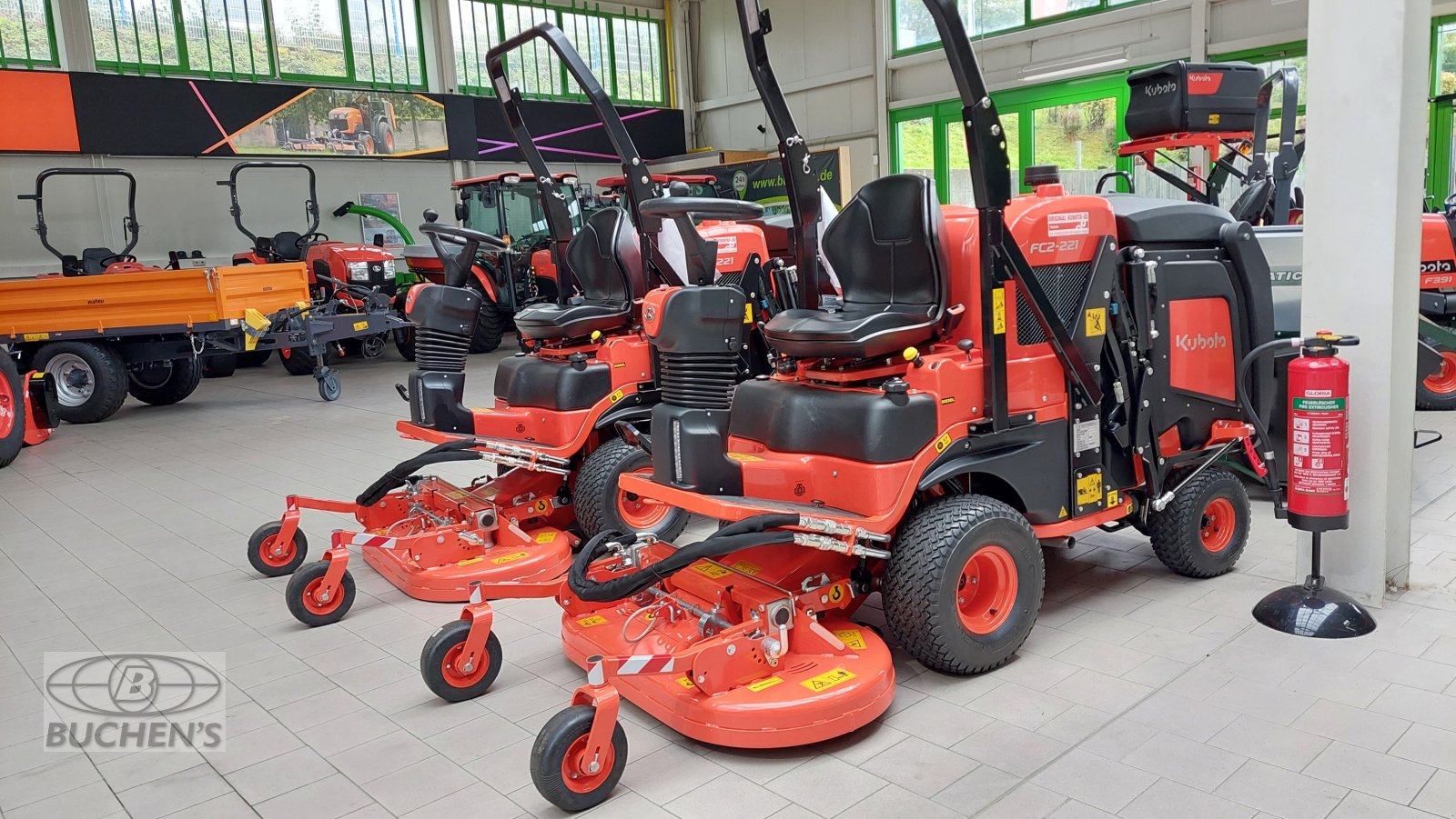 Großflächenmäher des Typs Kubota FC2-221 Allrad incl STVZO, Neumaschine in Olpe (Bild 4)