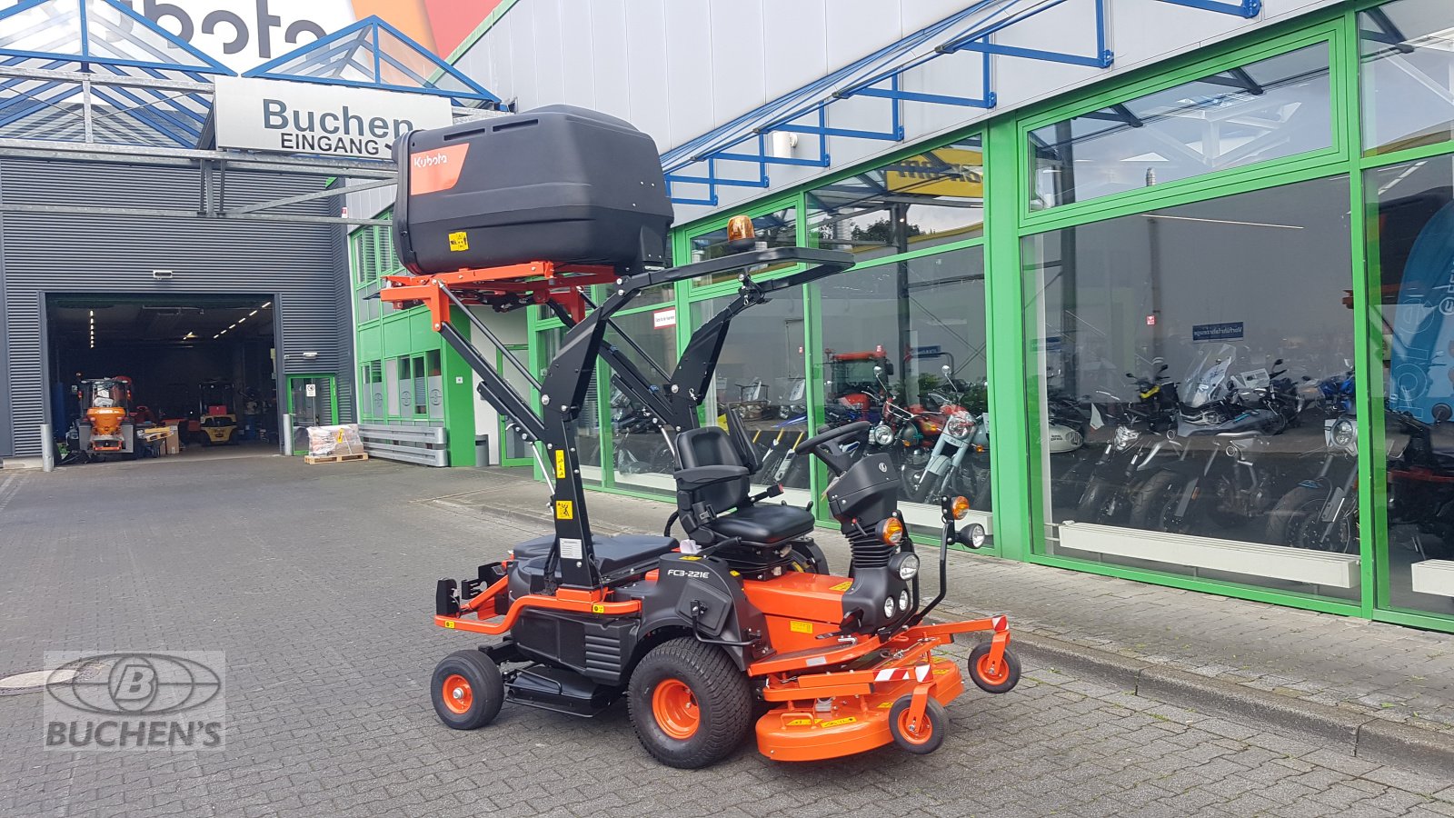 Großflächenmäher des Typs Kubota FC3-221E, Neumaschine in Olpe (Bild 4)